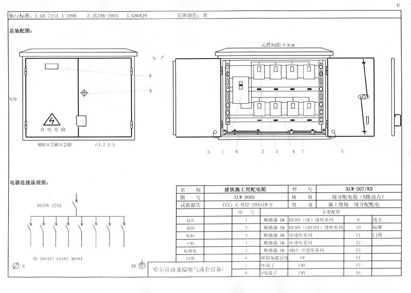 較完整的施工現場臨時用電配電箱(機柜)標準化配置圖集！