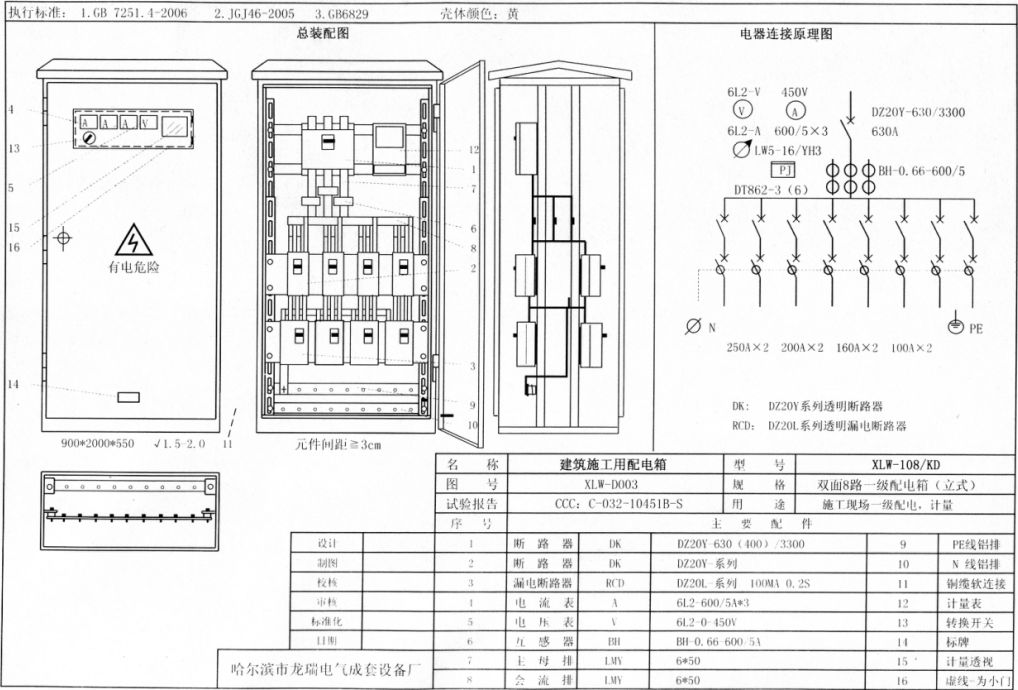 標準化示例|如何配置施工現場臨時用電配電箱(機柜)？